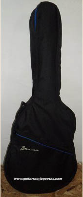 funda bajo sexto. o bajo quinto negra vivo azul